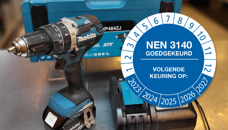 NEN 3140-gereedschapskeuring